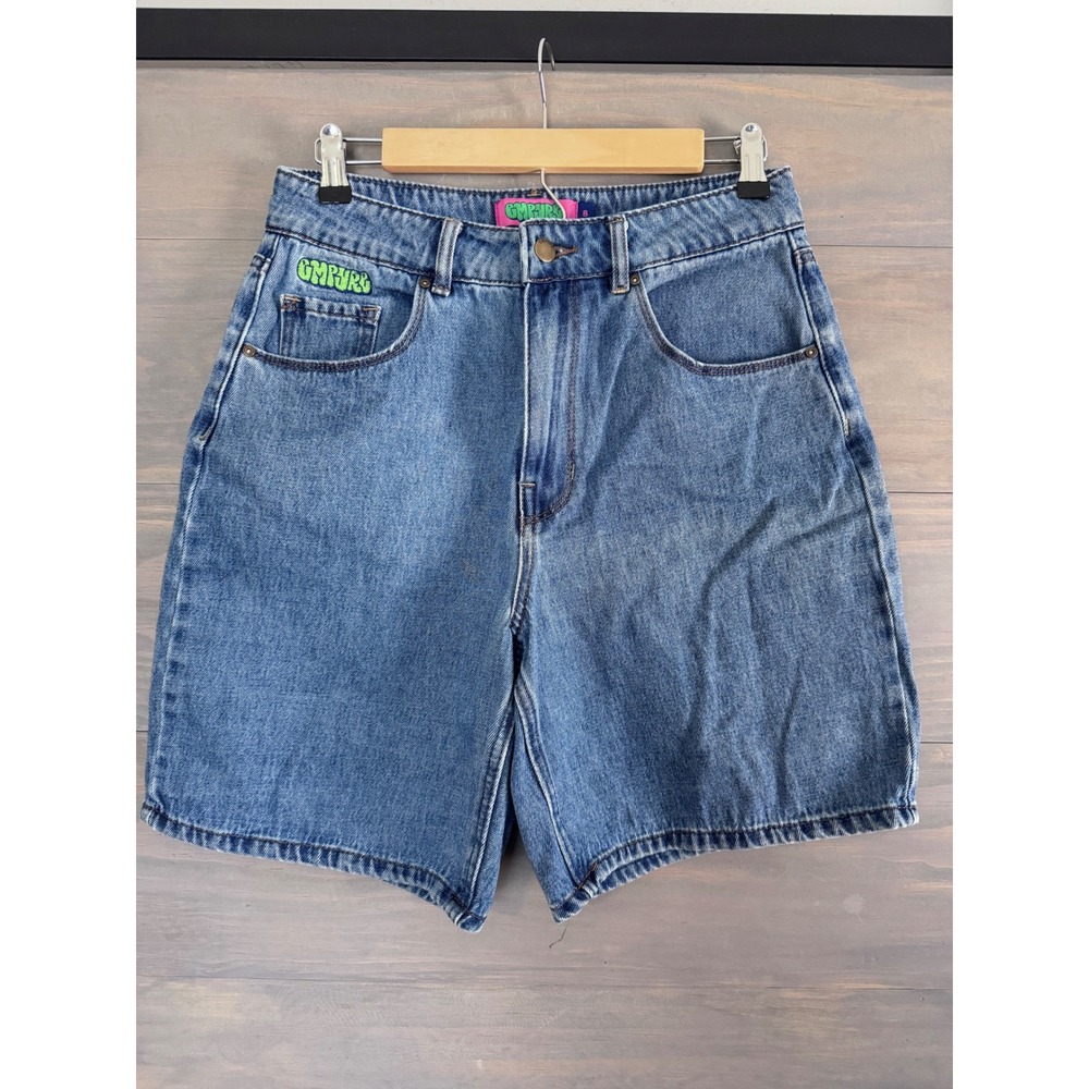 Empyre Bermuda Shorts Women's Size 8 Blue Y2K Jorts‎